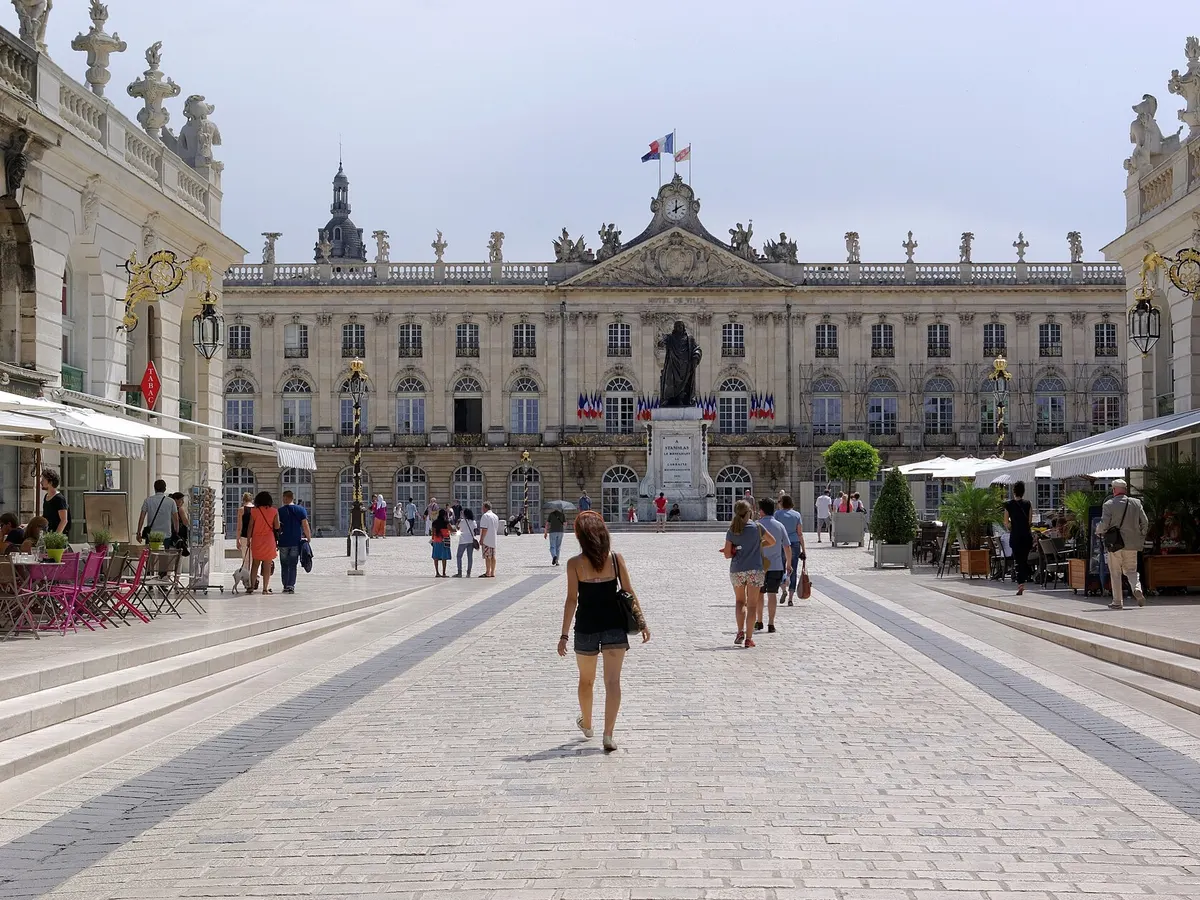 La place Stanislas et ses grilles dorées à Nancy